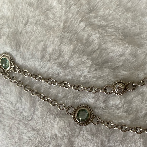 Judith Ripka Sterling 5.40 ct tw Lab Created Necklace - Picture 7 of 9